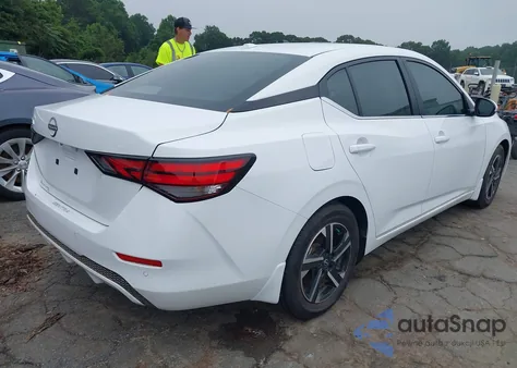 2025 Nissan Sentra Sv из США, поврежденный, VIN 3N1AB8CV7SY321601